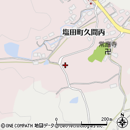 佐賀県嬉野市塩田町大字久間牛坂46-1周辺の地図