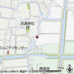 福岡県柳川市大和町塩塚1161周辺の地図