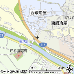 大分県臼杵市東鍛冶屋3029周辺の地図