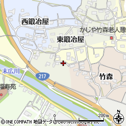 大分県臼杵市東鍛冶屋3055周辺の地図