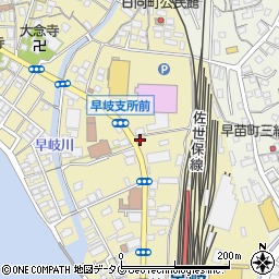 大村綜合法律事務所（弁護士法人）早岐オフィス周辺の地図