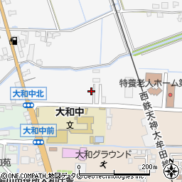 福岡県柳川市大和町塩塚1401周辺の地図