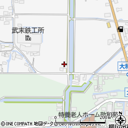 福岡県柳川市大和町塩塚1289周辺の地図