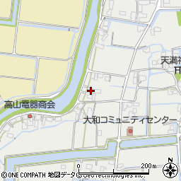 福岡県柳川市大和町明野361周辺の地図