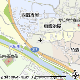 大分県臼杵市東鍛冶屋3021周辺の地図