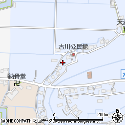 福岡県柳川市大和町六合1722周辺の地図