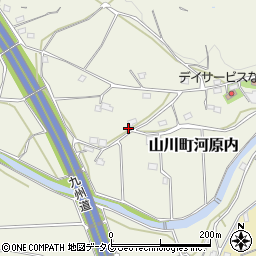 福岡県みやま市山川町河原内1126周辺の地図