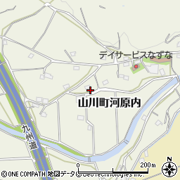 福岡県みやま市山川町河原内1210周辺の地図