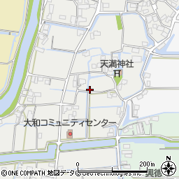 福岡県柳川市大和町明野408周辺の地図