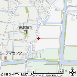 福岡県柳川市大和町塩塚1159-2周辺の地図