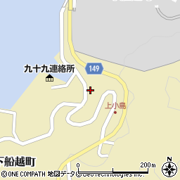 長崎県佐世保市下船越町74周辺の地図
