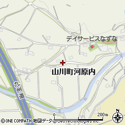 福岡県みやま市山川町河原内1212周辺の地図
