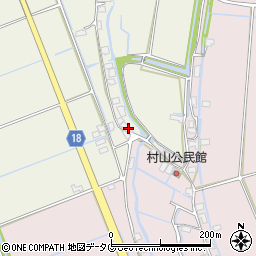 福岡県柳川市吉富町2028周辺の地図