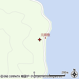 愛媛県宇和島市津島町北灘1927周辺の地図