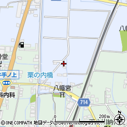 福岡県みやま市瀬高町大江816周辺の地図