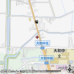 福岡県柳川市大和町塩塚1309周辺の地図