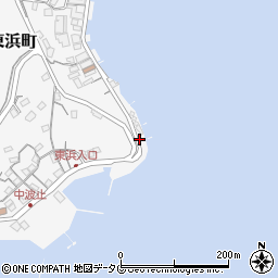 宇部三菱セメント株式会社佐世保サービスステーション周辺の地図