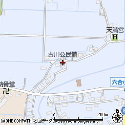 福岡県柳川市大和町六合1719周辺の地図