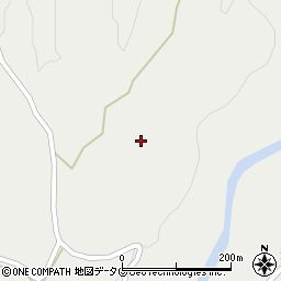 大分県玖珠郡九重町湯坪1086周辺の地図