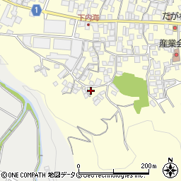 長崎県東彼杵郡波佐見町湯無田郷1824周辺の地図