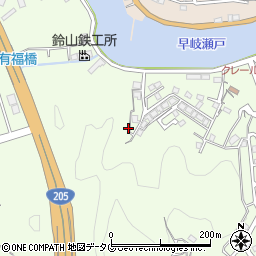長崎県佐世保市有福町626周辺の地図