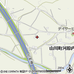 福岡県みやま市山川町河原内1113-2周辺の地図