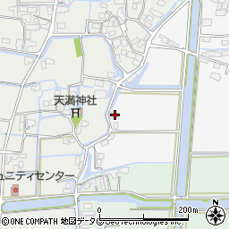 福岡県柳川市大和町塩塚1157周辺の地図
