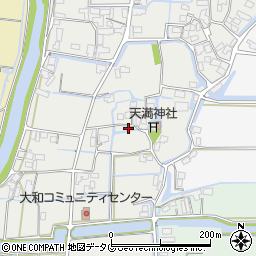 福岡県柳川市大和町明野351周辺の地図