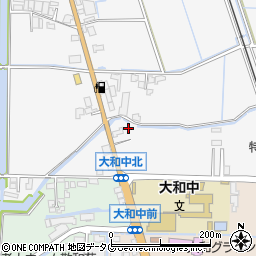 福岡県柳川市大和町塩塚1415周辺の地図