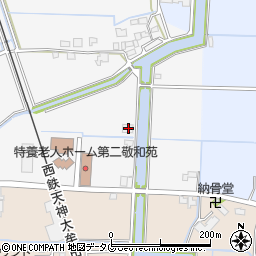 福岡県柳川市大和町塩塚1361周辺の地図