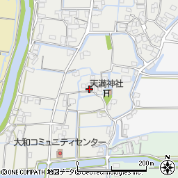 福岡県柳川市大和町明野388周辺の地図