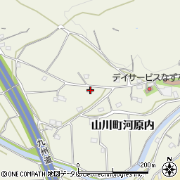 福岡県みやま市山川町河原内1120周辺の地図