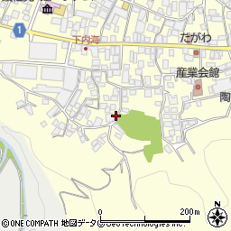 長崎県東彼杵郡波佐見町湯無田郷1801周辺の地図