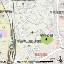 長崎県佐世保市早苗町238-5周辺の地図