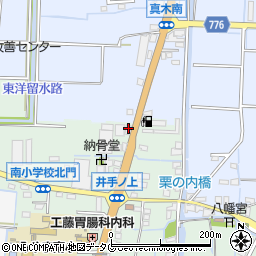 福岡県みやま市瀬高町太神1268周辺の地図