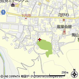 長崎県東彼杵郡波佐見町湯無田郷1798周辺の地図