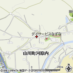 福岡県みやま市山川町河原内1087-1周辺の地図