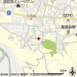 長崎県東彼杵郡波佐見町湯無田郷1816周辺の地図