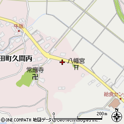 佐賀県嬉野市塩田町大字久間牛坂8-2周辺の地図