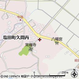 佐賀県嬉野市塩田町大字久間牛坂353-6周辺の地図