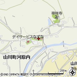 福岡県みやま市山川町河原内1224周辺の地図