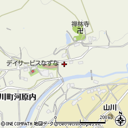 福岡県みやま市山川町河原内1320周辺の地図