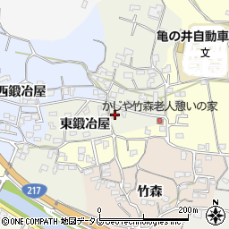 大分県臼杵市東鍛冶屋3202周辺の地図