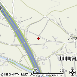 福岡県みやま市山川町河原内1107周辺の地図