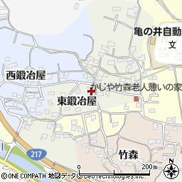 大分県臼杵市東鍛冶屋2975周辺の地図