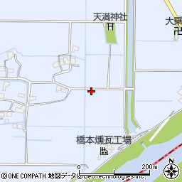 福岡県柳川市大和町六合1621周辺の地図