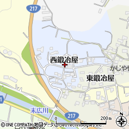 大分県臼杵市西鍛冶屋2926周辺の地図