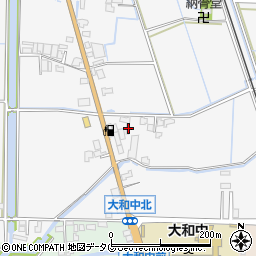 福岡県柳川市大和町塩塚1328周辺の地図
