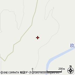 大分県玖珠郡九重町湯坪1124周辺の地図