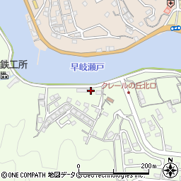 長崎県佐世保市有福町1608周辺の地図